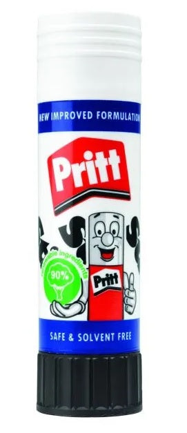 Pritt Glue Stick Washable Non Toxic Large - 43g Pack 5 - Hunt Office Pritt Glue Stick Washable Non Toxic Large - 43g Pack 5 - Hunt Office