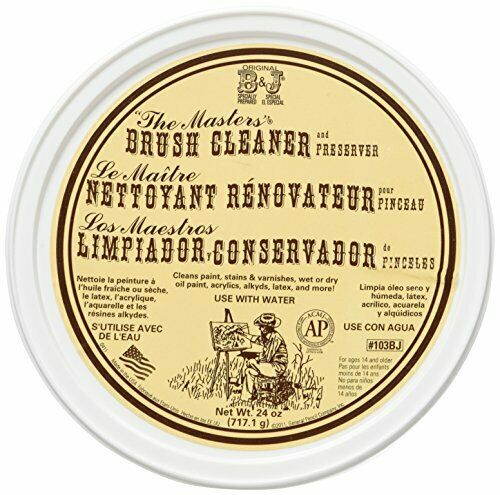 The Masters Brush Cleaner Preserver 24oz Bird Davis