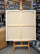 Clearance - 19mm Artist Canvas - 115 x 115cm (approx) - Primed Cotton