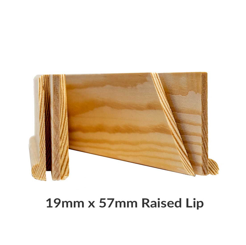 SPECIAL OFFER - 19 mm Raised Lip Stretcher Bars - 50 PIECES