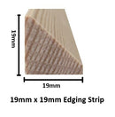 19mm x 19mm Edging Strip