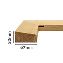 32 mm Gallery Stretcher Pieces Artist Quality