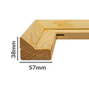 38 mm Stretcher Pieces Artist Quality
