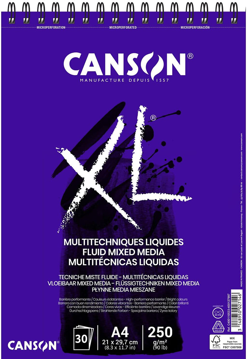 Canson "XL" Mixed Media Pad A4