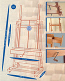 MABEF Studio Easel M/02 Crank